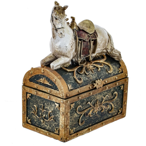 Шкатулка "Лошадь", L14,5 W9 H20 см фото 4 Шкатулка "Лошадь", L14,5 W9 H20 см фото 4