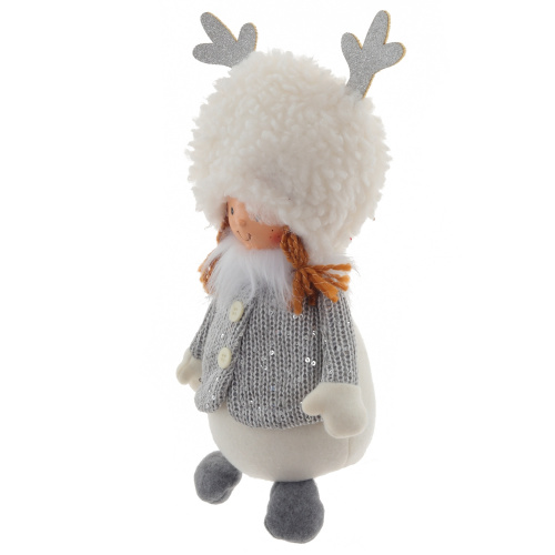 Игрушка набивная "Девочка", 2в, L17 W9 H29 см, 2в. фото 5