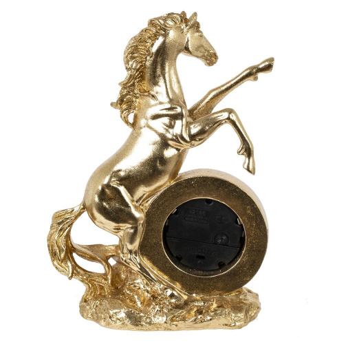 Фигурка декоративная "Лошадь" с часами (AAAx1 н/п), L16 W7,5 H23 см фото 3 Фигурка декоративная "Лошадь" с часами (AAAx1 н/п), L16 W7,5 H23 см фото 3