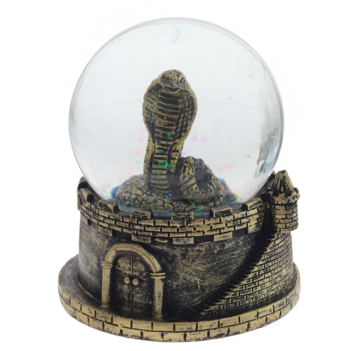 Фигурка декоративная в стекл шаре "Змея", D 6 см, L7,5 W7 H9 см, 2в. фото 2 Фигурка декоративная в стекл шаре "Змея", D 6 см, L7,5 W7 H9 см, 2в. фото 2