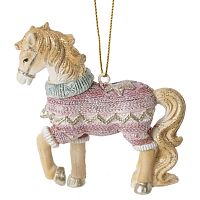 Фигурка декоративная подвесная "Лошадка", L7 W2,5 H8 см