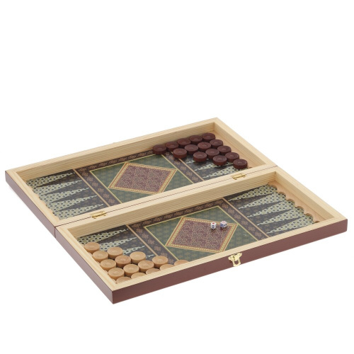 Игра настольная 3 в 1 ( шахматы, шашки, нарды) "Восточная мозаика", L50 W25 H6 см фото 6 Игра настольная 3 в 1 ( шахматы, шашки, нарды) "Восточная мозаика", L50 W25 H6 см фото 6