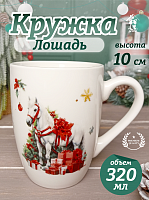 Кружка "Лошадь", 320 мл, L12 W8 H10 см