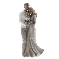 Фигурка декоративная "Семья", L9,5 W8 H23,5 см