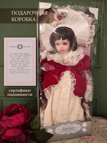 Кукла "Аделина", L21 W11,5 H43 см фото 5