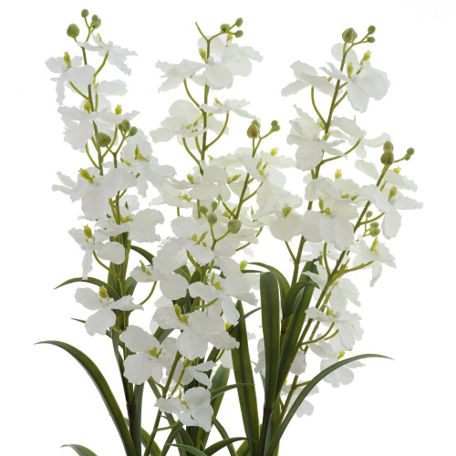 Цветочная композиция "Орхидея", L38 W38 H128 см, 2в. фото 4