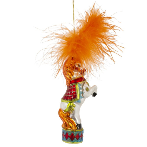 Украшение новогоднее "Лошадка", L5 W3 H15 см, 3в. фото 9 Украшение новогоднее "Лошадка", L5 W3 H15 см, 3в. фото 9