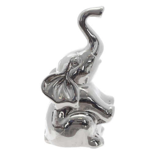 Набор из 2-х фигурок декоративных "Слон", L14,5 W6,5 H15,5 см фото 2