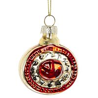 Украшение новогоднее "Часы", L5 W2 H7 см