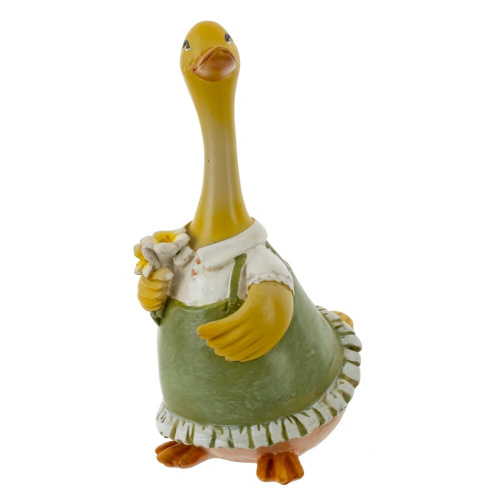 Фигурка декоративная "Гусыня", L4,5 W6,5 H10,5 см фото 5