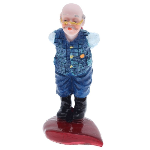 Фигурка декоративная "Бабушка/Дедушка" (блок 2 шт), L7 W5 H10,5 см, 2в. фото 9