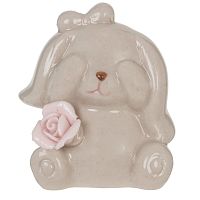 Фигурка декоративная "Зайка", L4 W3,5 H5 см