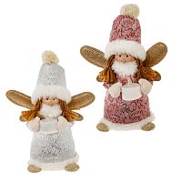 Игрушка набивная "Ангел", L12 W12 H25 см, 2в.