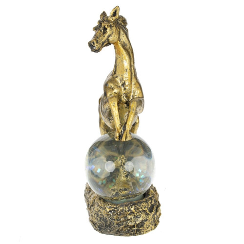 Фигурка декор в стекл шаре "Лошадь", L10 W5 H14 см, 2в. фото 3 Фигурка декор в стекл шаре "Лошадь", L10 W5 H14 см, 2в. фото 3