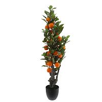 Дерево искусственное "Апельсин", L52 W52 H146 см