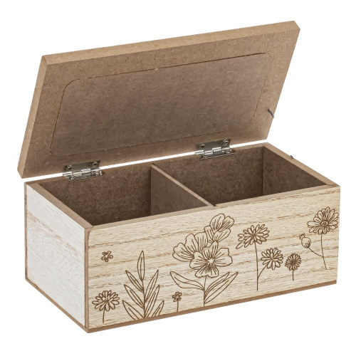 Шкатулка дя чайных пакетиков, L16 W9 H7 см фото 5 Шкатулка дя чайных пакетиков, L16 W9 H7 см фото 5