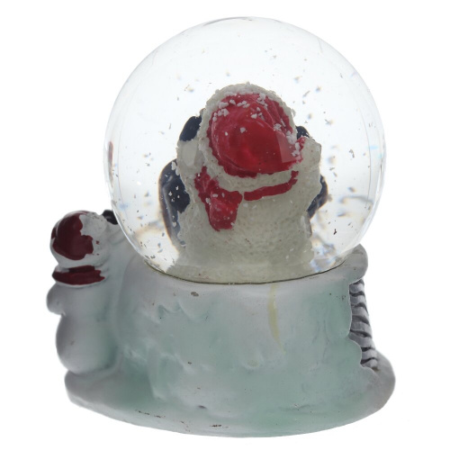 Фигурка декоративная "Снеговик" в стекл шаре, L5,5 W5 H6 см, 2в. фото 4 Фигурка декоративная "Снеговик" в стекл шаре, L5,5 W5 H6 см, 2в. фото 4