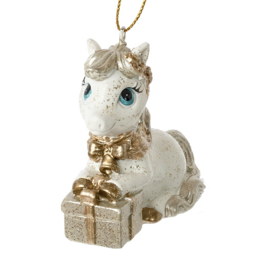 Фигурка декоративная подвесная "Лошадка", L6 W3 H6,5 см фото 2 Фигурка декоративная подвесная "Лошадка", L6 W3 H6,5 см фото 2