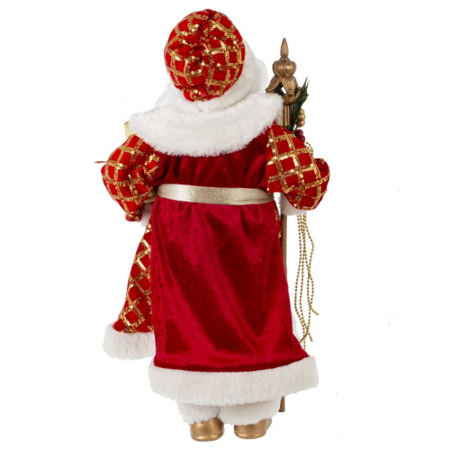 Дед Мороз, L23 W16 H44 см фото 3
