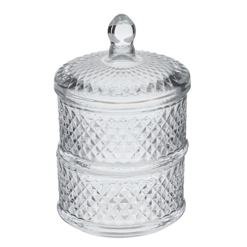 Конфетница, 820 мл, L12 W12 H19 см