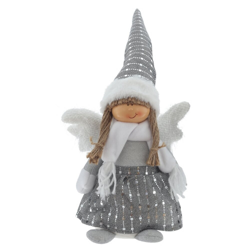 Игрушка набивная "Ангел", L19 W12 H45/24 см, 2в. фото 2