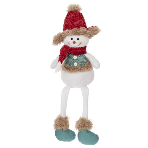 Игрушка набивная "Снеговик", L17 W11 H53/29 см, 2в. фото 3
