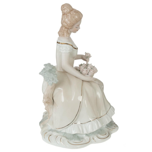 Фигурка декоративная "Девушка", L17,5 W13,5 H22,5 см фото 4