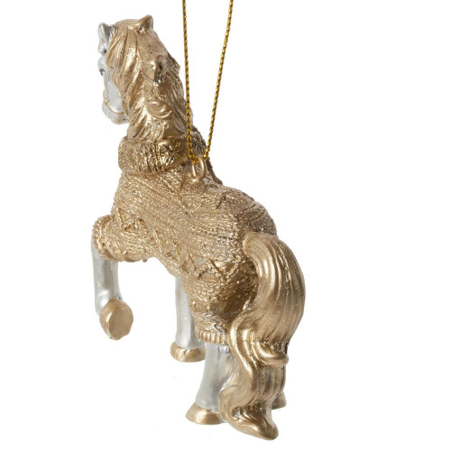 Фигурка декоративная подвесная "Лошадка", L8 W2,5 H8 см фото 4 Фигурка декоративная подвесная "Лошадка", L8 W2,5 H8 см фото 4