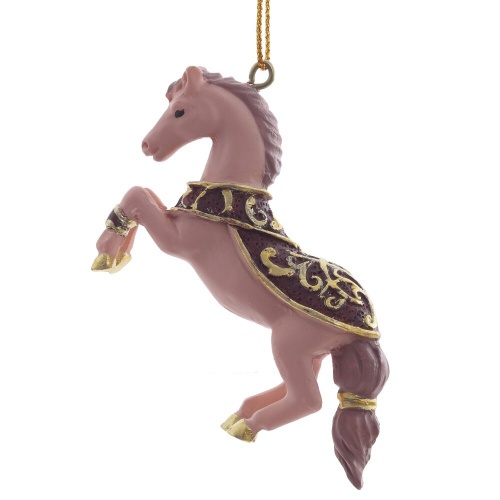 Фигурка декоративная подвесная "Лошадка", L7,5 W1,5 H4,5 см, 4в. фото 2 Фигурка декоративная подвесная "Лошадка", L7,5 W1,5 H4,5 см, 4в. фото 2