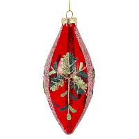 Украшение новогоднее "Капля", L6,5 W6,5 H16 см Украшение новогоднее "Капля", L6,5 W6,5 H16 см