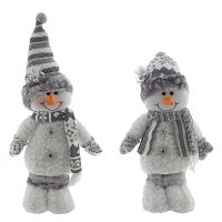 Снеговик, L22 W12 H48/36 см, 2в.