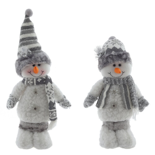Снеговик, L22 W12 H48/36 см, 2в.