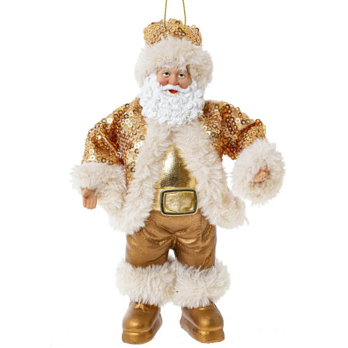 Украшение новогоднее "Дед Мороз" (блок 12шт), L10 W4 H16 см фото 2 Украшение новогоднее "Дед Мороз" (блок 12шт), L10 W4 H16 см фото 2