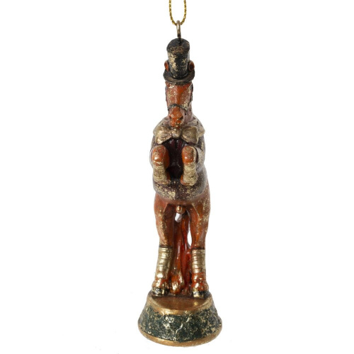 Фигурка декоративная подвесная"Лошадь", L5,5 W3,5 H13 см фото 3 Фигурка декоративная подвесная"Лошадь", L5,5 W3,5 H13 см фото 3