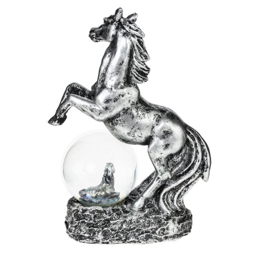 Фигурка декор в стекл шаре "Лошадь", L10 W5 H14 см, 2в. фото 4 Фигурка декор в стекл шаре "Лошадь", L10 W5 H14 см, 2в. фото 4