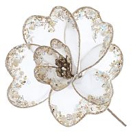 Цветок искусственный "Магнолия", L18 W18 H40 см