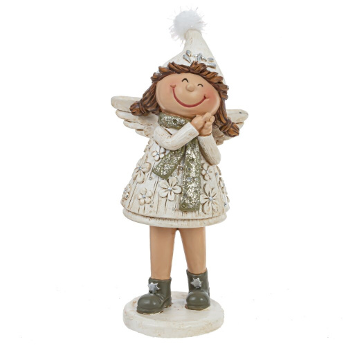 Фигурка декоративная "Девочка-Ангел", L5 W3,5 H11 см, 3в. фото 2 Фигурка декоративная "Девочка-Ангел", L5 W3,5 H11 см, 3в. фото 2