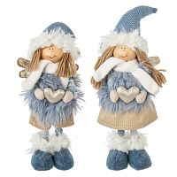 Игрушка набивная "Ангел", L14 W9 H36/27 см, 2в.