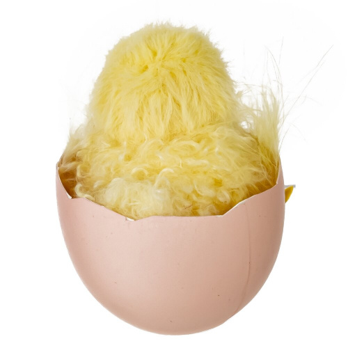 Фигурка декоративная "Цыпленок" (блок 6шт), L7 W5 H7 см, 3в. фото 7