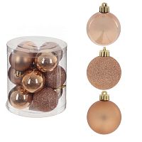 Набор из 12шт Украшение новогоднее "Шар", D 4 см, L9,5 W9,5 H10,5 см Набор из 12шт Украшение новогоднее "Шар", D 4 см, L9,5 W9,5 H10,5 см