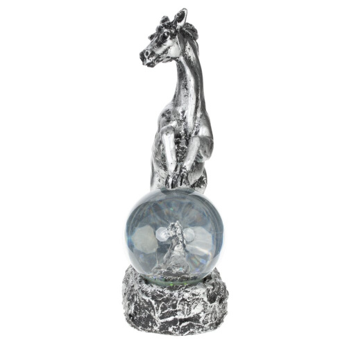 Фигурка декор в стекл шаре "Лошадь", L10 W5 H14 см, 2в. фото 3 Фигурка декор в стекл шаре "Лошадь", L10 W5 H14 см, 2в. фото 3