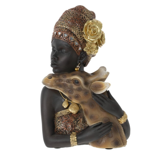 Фигурка декоративная "Африканка", L17 W11,5 H26,5 см