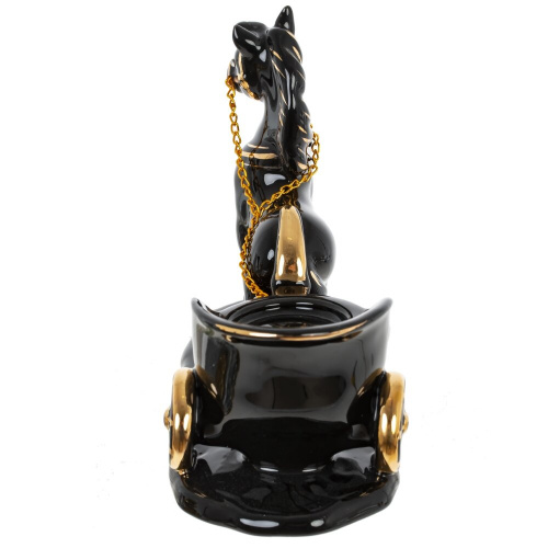 Фигурка декоративная "Лошадка" с подсвечником, L17 W7 H12 см фото 3 Фигурка декоративная "Лошадка" с подсвечником, L17 W7 H12 см фото 3