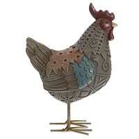 Фигурка декоративная "Курица", L11 W6,5 H15 см