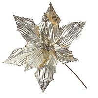 Цветок искусственный "Пуансеттия", L22 W22 H39 см