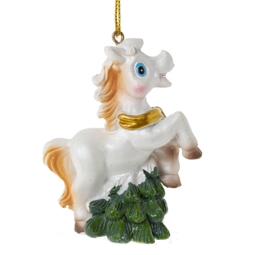Фигурка декоративная подвесная "Лошадка", L6 W3 H8 см, 6в. фото 5 Фигурка декоративная подвесная "Лошадка", L6 W3 H8 см, 6в. фото 5