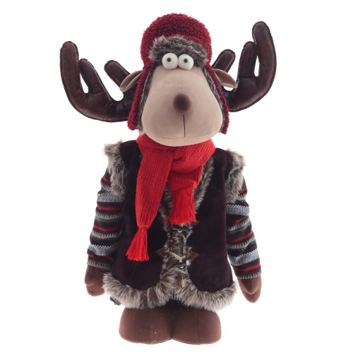 Игрушка набивная "Олень" (телескоп ноги), L93 W44 H191/109 см фото 2