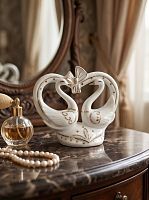 Фигурка декоративная "Лебеди", L10 W4,5 H8,5 см