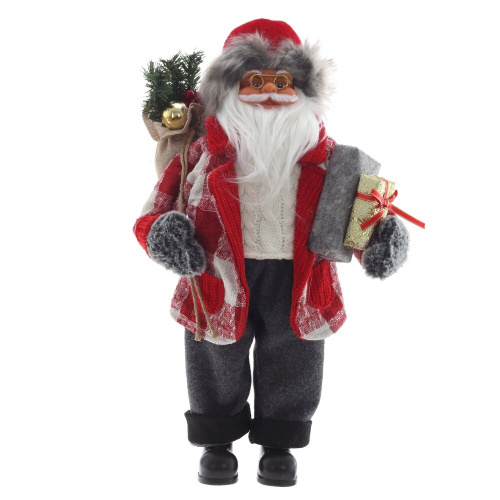 Дед Мороз, L30 W15 H47 см