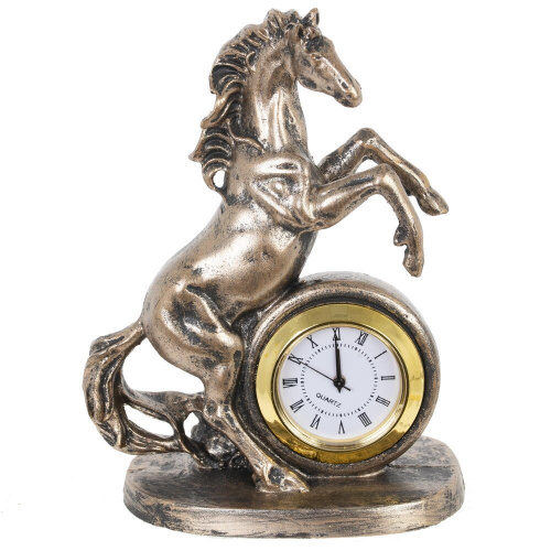 Фигурка декоративная "Лошадь" с часами (LR41x1), L8,5 W5 H12 см Фигурка декоративная "Лошадь" с часами (LR41x1), L8,5 W5 H12 см